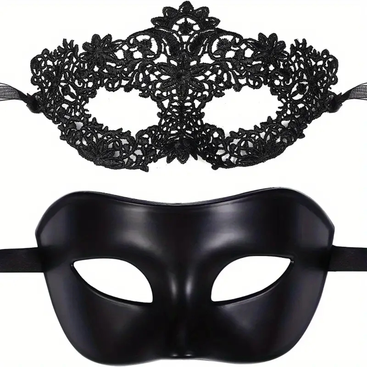 2pcs Hot New Sexy Black Lace M – Black Face Mask Pack recenzja i cena