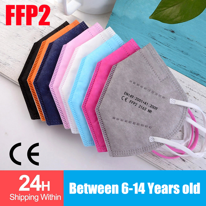 100pcs Kids mascarillas fpp2 B – Disposable Surgical Mask recenzja i cena