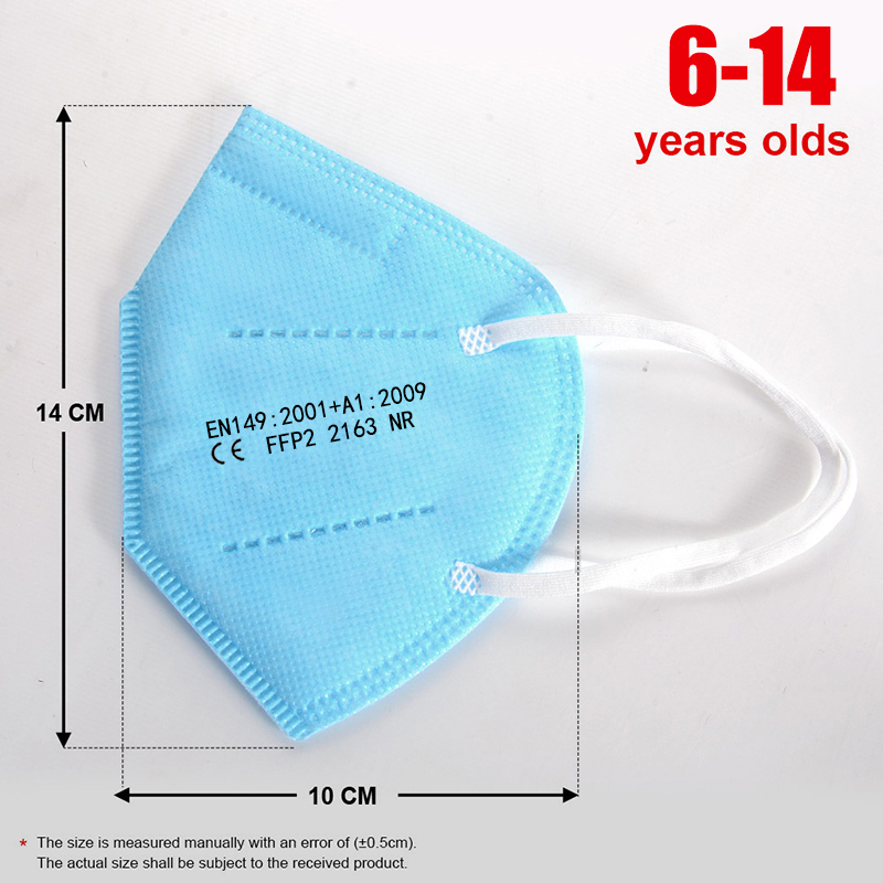 100pcs Kids mascarillas fpp2 B – Disposable Surgical Mask recenzja i cena