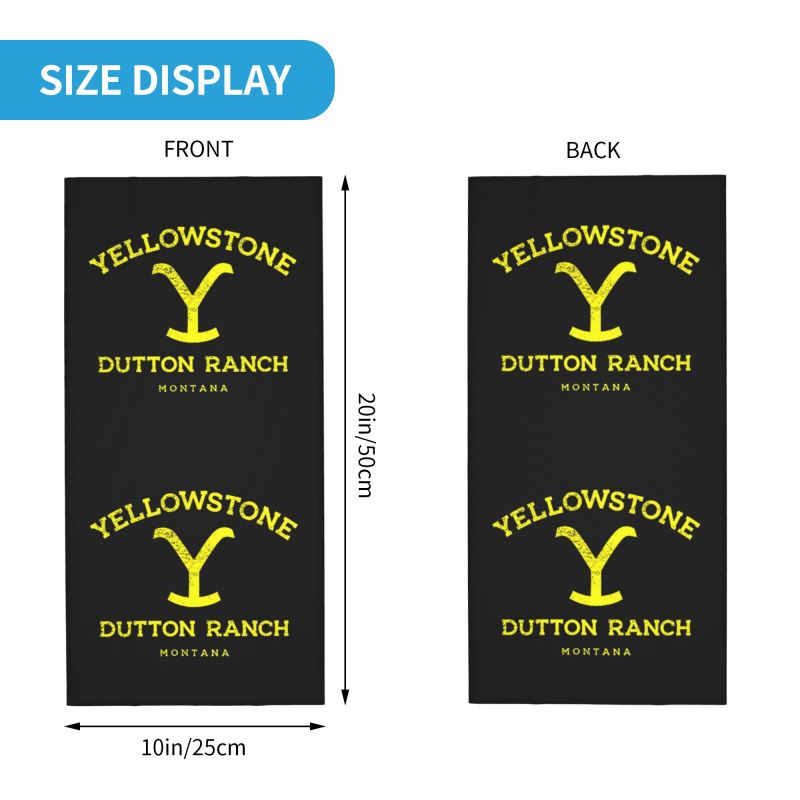 Yellowstone Dutton Ranch Print – Neck Gaiter Face Cover recenzja i cena