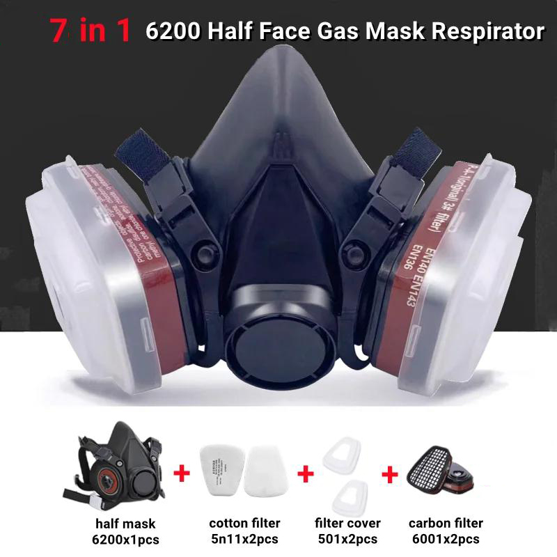 Dust Gas Mask Anti-fog Safety  – Dust Mask Construction recenzja i cena