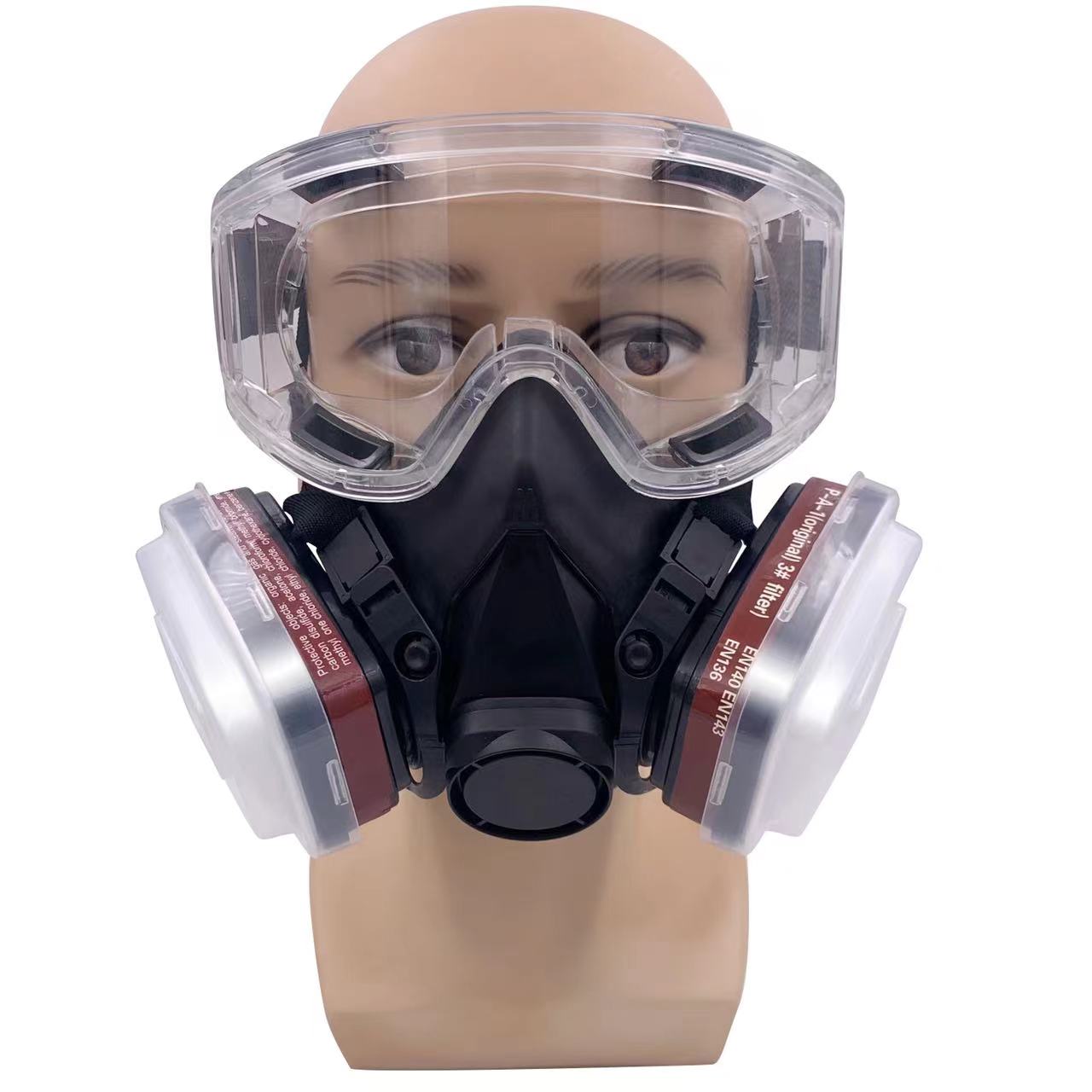 Dust Gas Mask Anti-fog Safety  – Dust Mask Construction recenzja i cena
