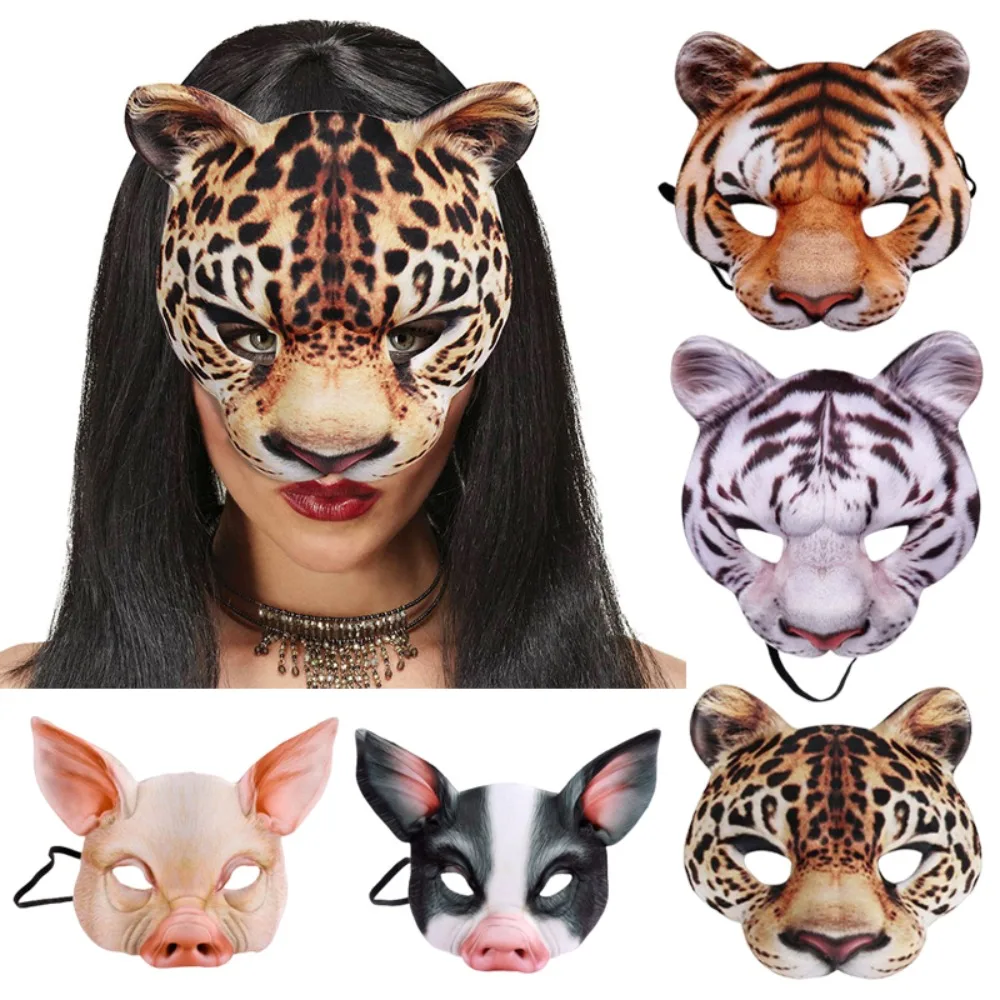 3D Animal Mask Halloween Masqu – Respirator Half Face recenzja i cena