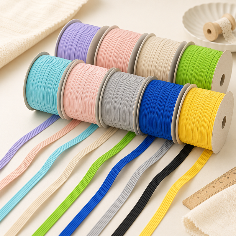 30Meters 6mm Flat Elastic Band – Mask Lanyard Adjustable recenzja i cena