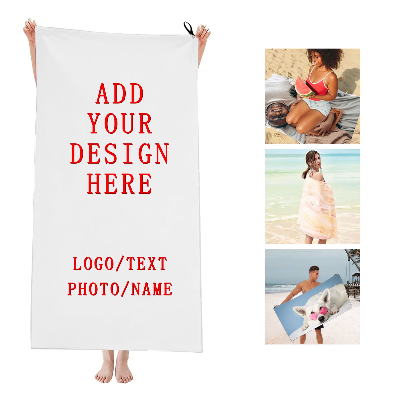 Custom Beach Towels with Your  – Cloth Face Mask Washable recenzja i cena
