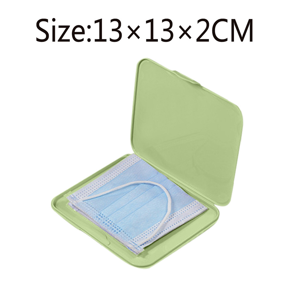 Pink Mask Cover Green Box Mask – Face Mask Storage Box recenzja i cena