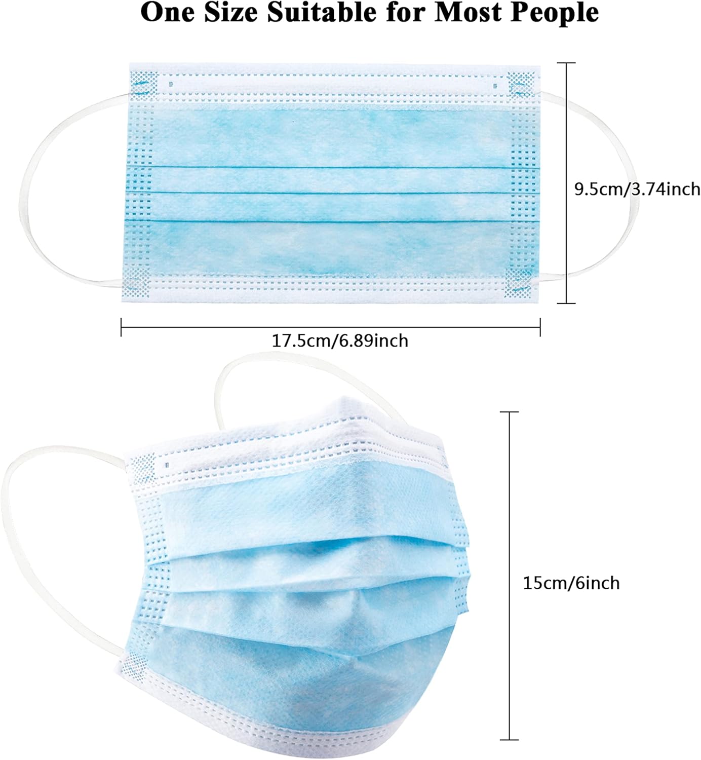 100pcs blue disposable protect – Disposable Mask Blue recenzja i cena