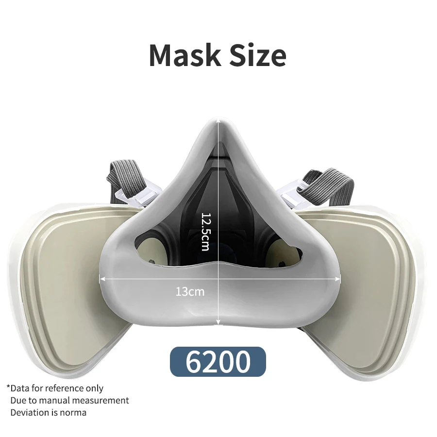 6200 Dust Mask Half Face With  – Dust Mask Construction recenzja i cena