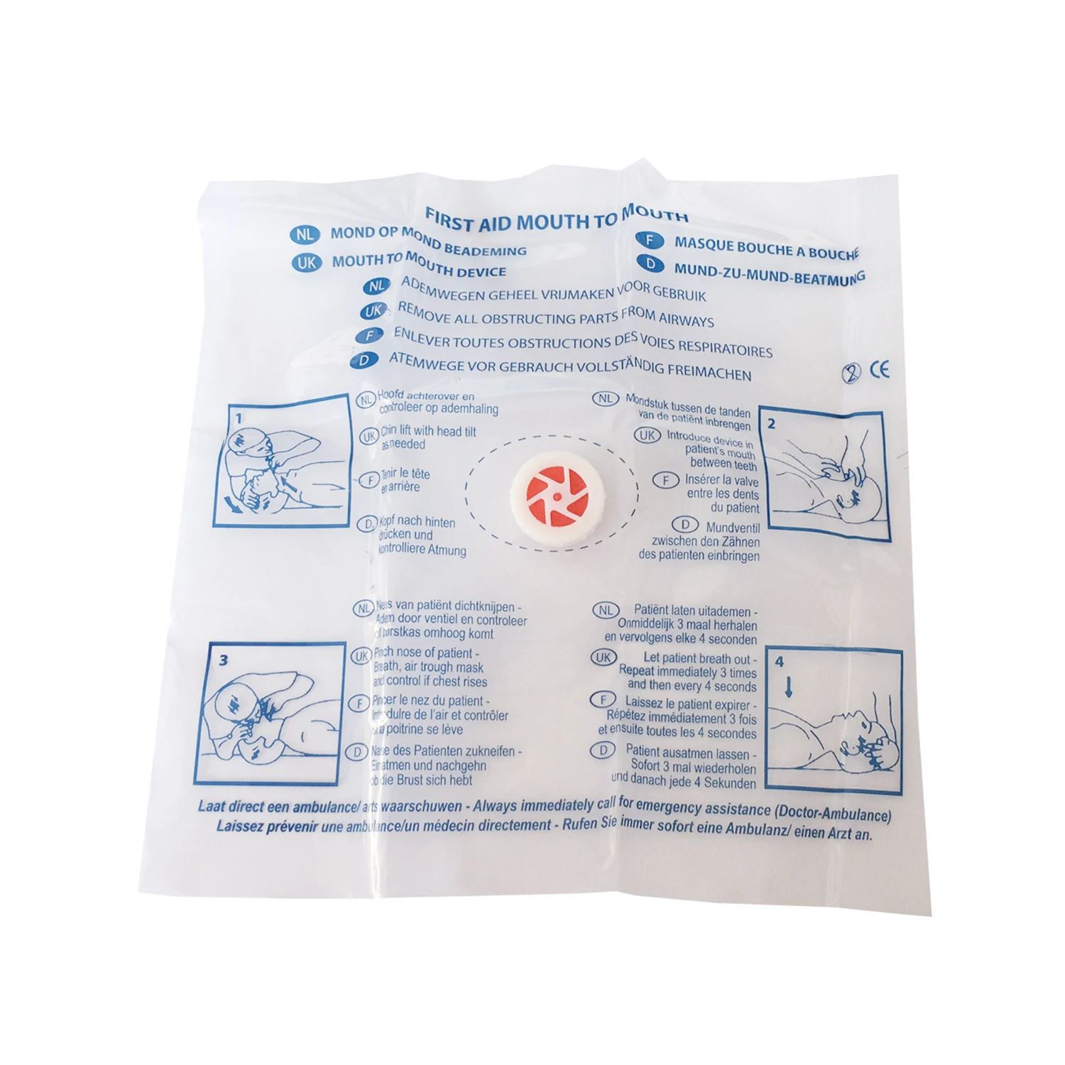 Manufacturer Mouth to Mouth Br – Disposable Mask Blue recenzja i cena
