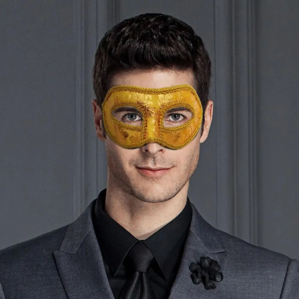 Men Mardi Gras Carnival Mask V – Respirator Half Face recenzja i cena