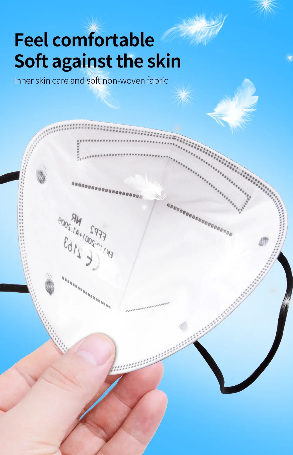 5Layer FFP2 Masks CE Approve K – Black Face Mask Pack recenzja i cena