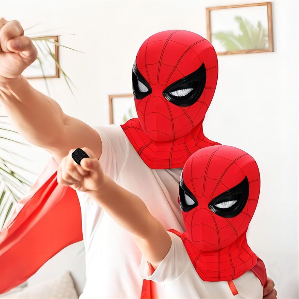 Movie Spidey Mask Eyes Glowing – Kids Face Mask recenzja i cena