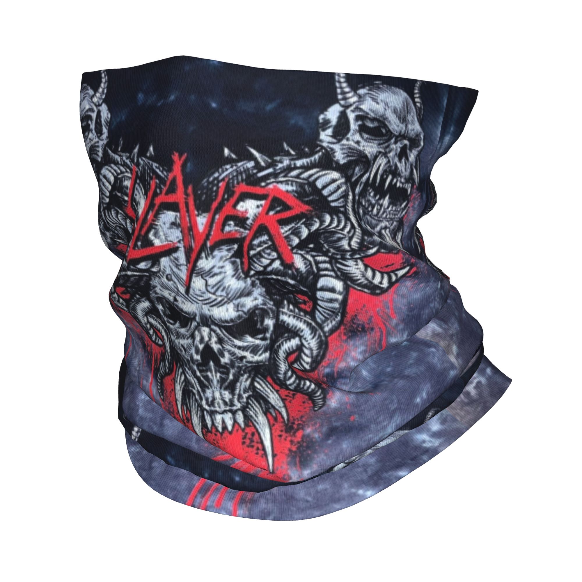 Custom Heavy Metal Rock  Slaye – Neck Gaiter Face Cover recenzja i cena