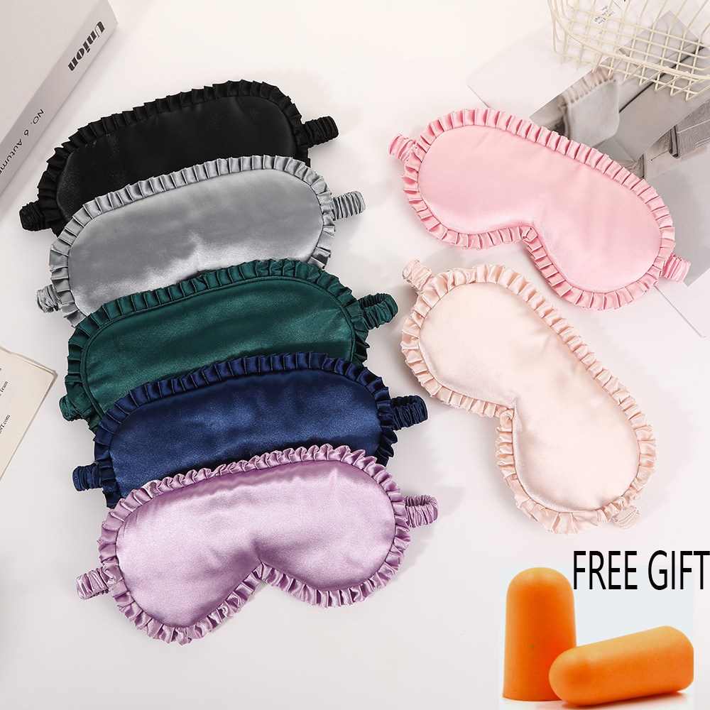 1pcs Premium Silk Eye Mask wit – Mask Lanyard Adjustable recenzja i cena