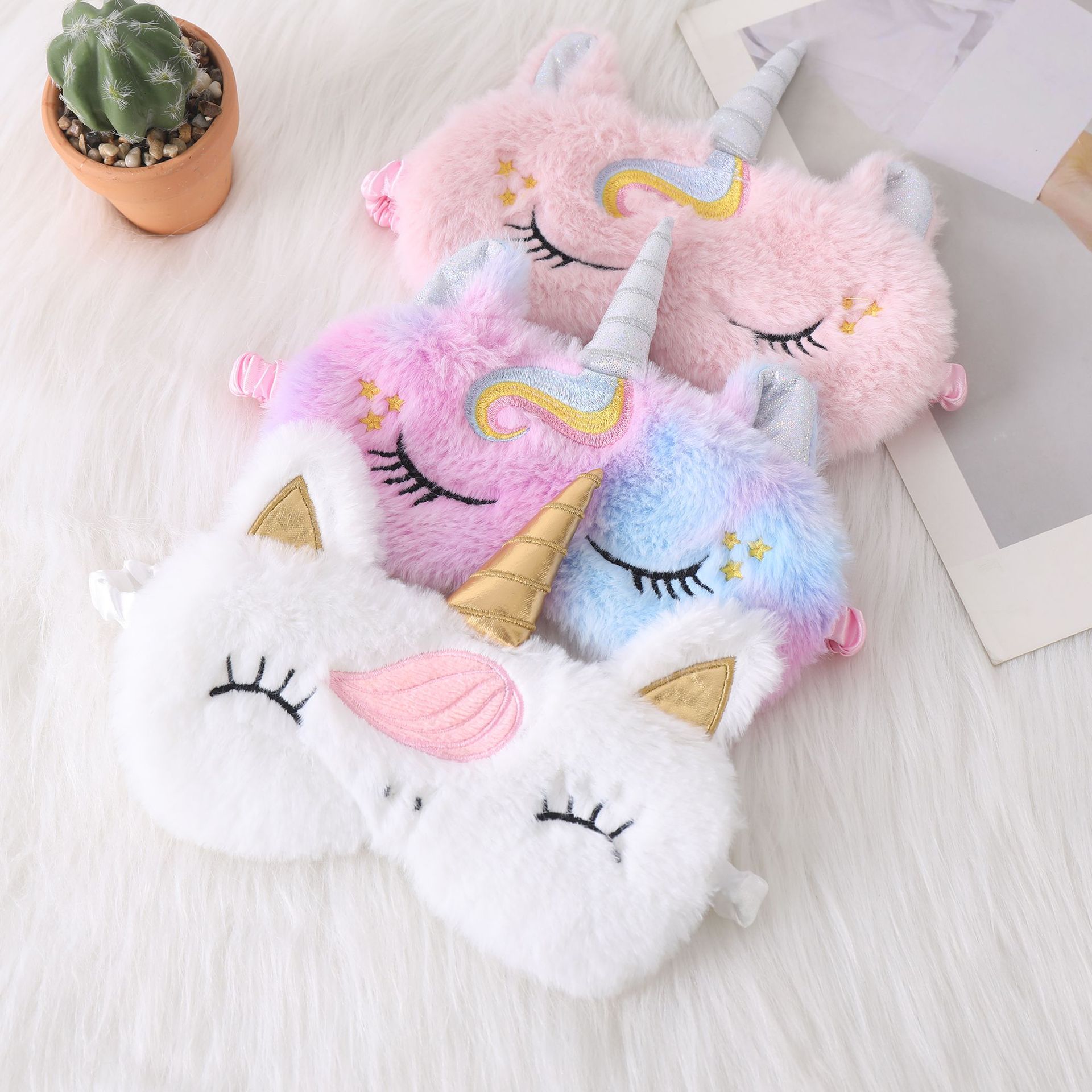 Soft Plush Sleeping Eye Masks  – Kids Face Mask recenzja i cena