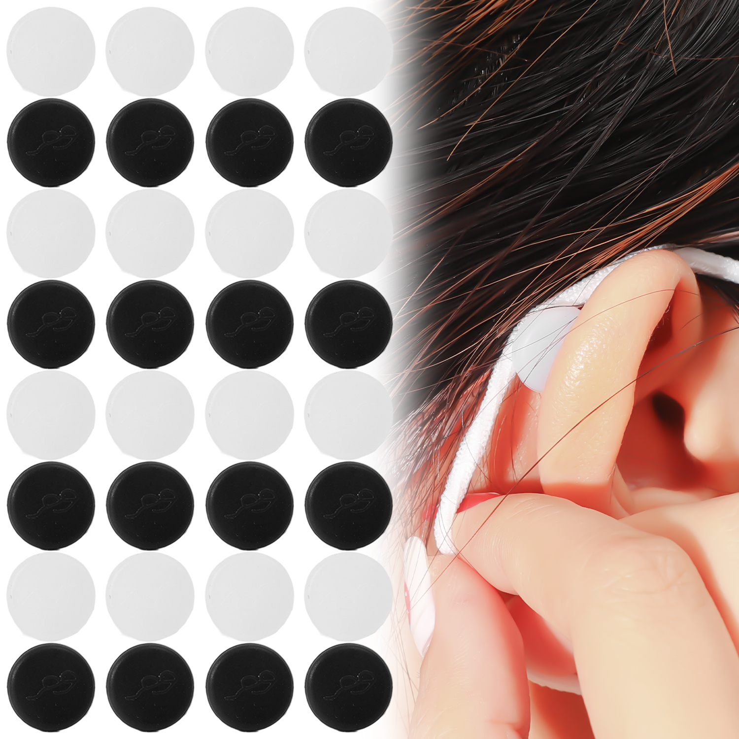 New Round Eyeglasses Mask Ear  – Silicone Mask Bracket recenzja i cena