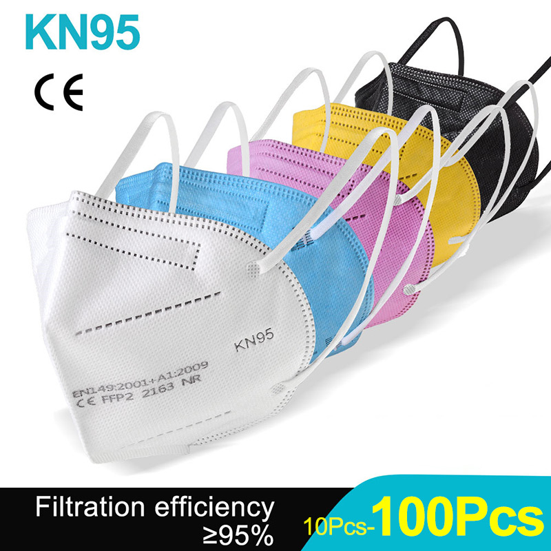 10-100Pcs FFP2 Masks KN95 Masc – Kn95 Respirator Mask recenzja i cena