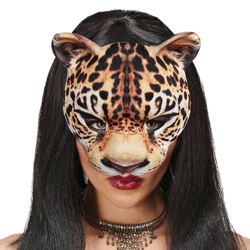 Leopard Mask Party Mask Dress  – Respirator Half Face recenzja i cena