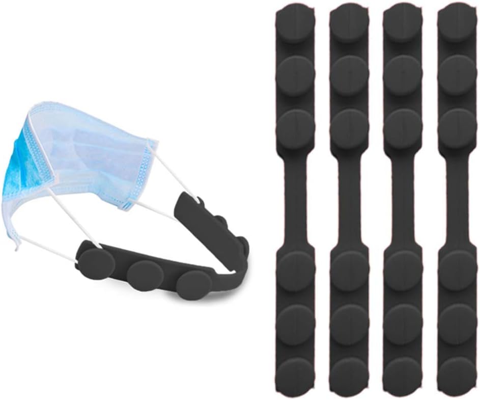 4 Pcs Silicone Ear Savers for  – Mask Ear Saver Strap recenzja i cena