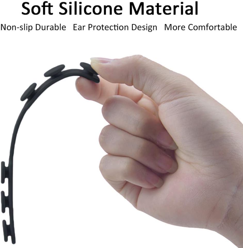 4 Pcs Silicone Ear Savers for  – Mask Ear Saver Strap recenzja i cena