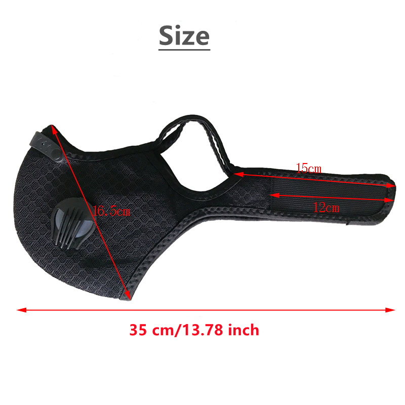 Cycling Face Mask with Filter  – Anti Pollution Mask recenzja i cena