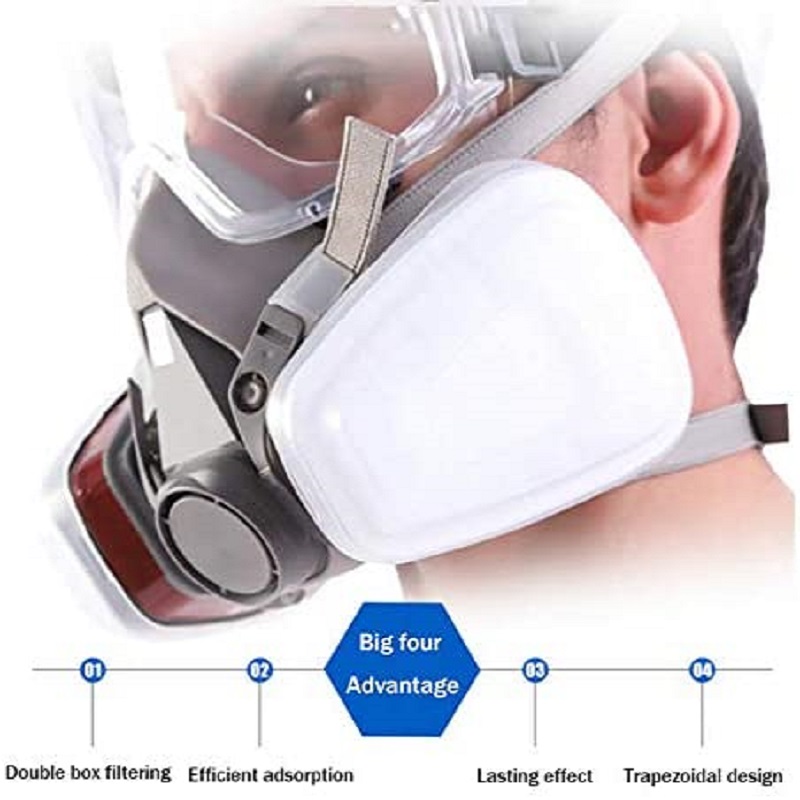 6200 Chemical Half Face Dustpr – Dust Mask Construction recenzja i cena