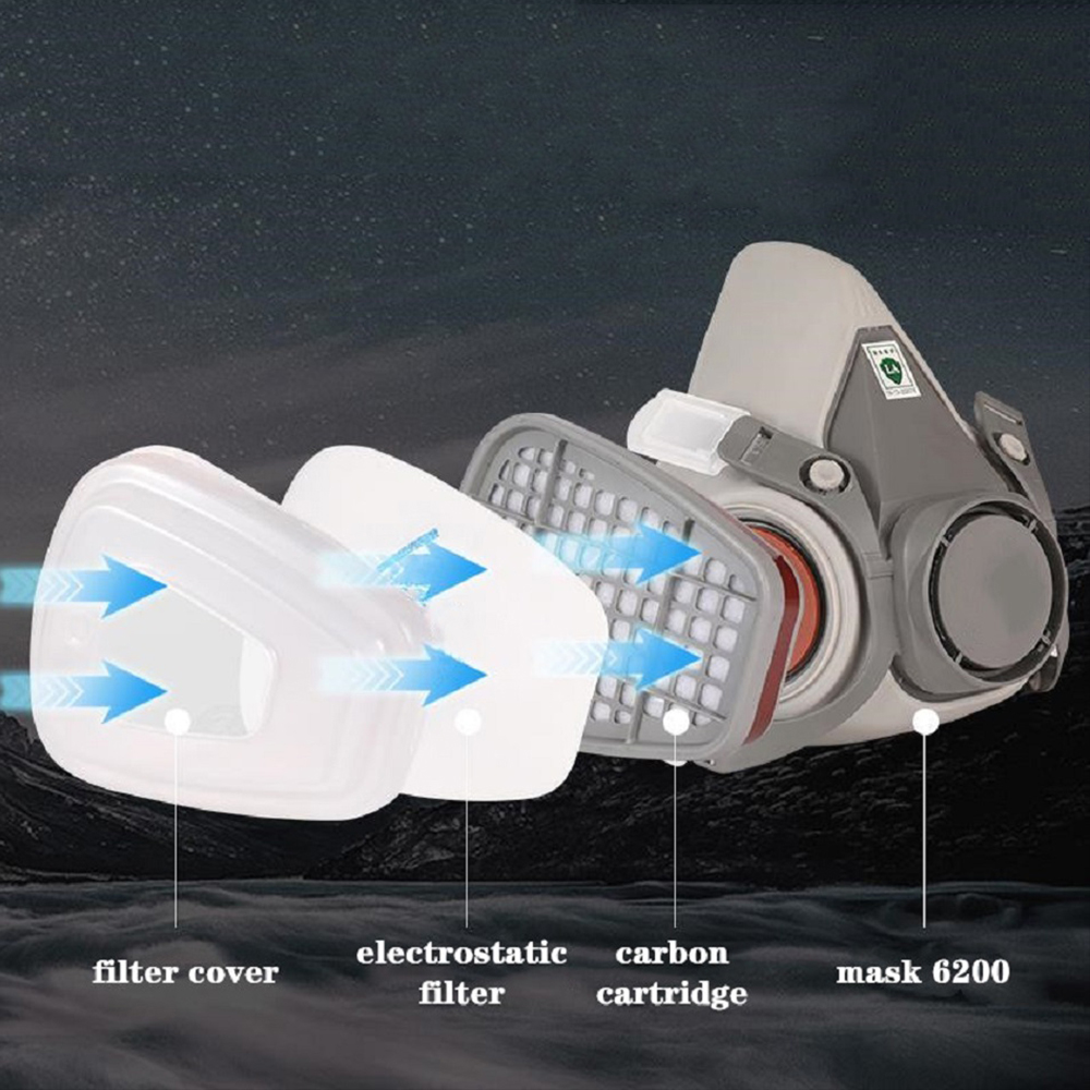 6200 Chemical Half Face Dustpr – Dust Mask Construction recenzja i cena