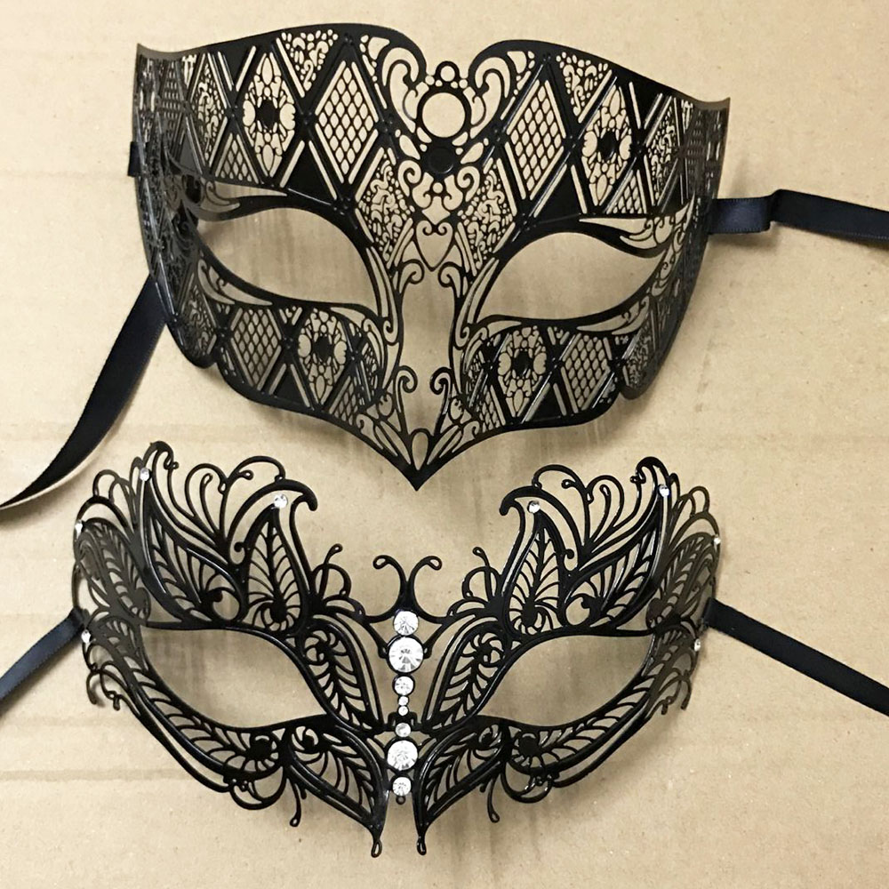 Luxury Silver Men Women Lovers – Black Face Mask Pack recenzja i cena