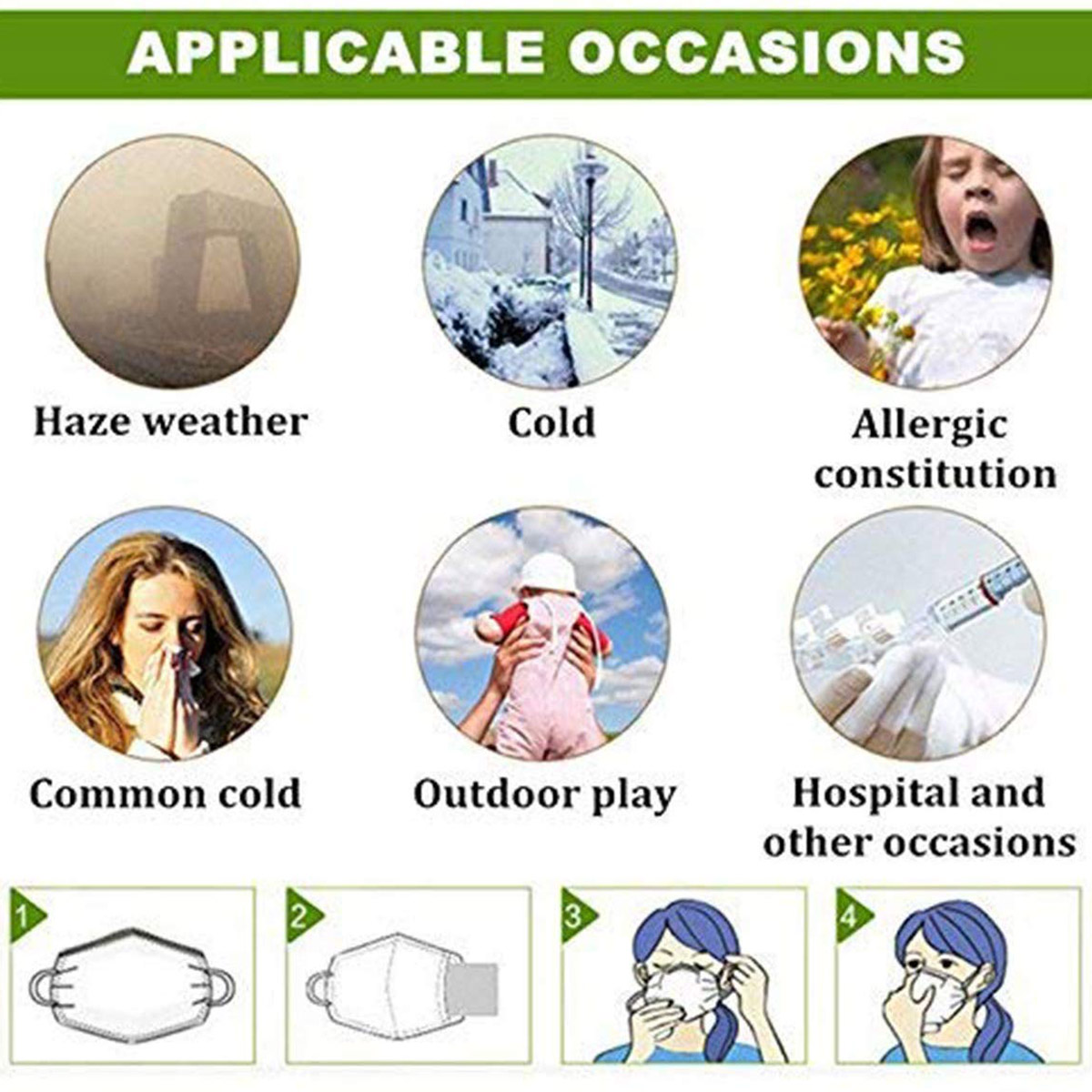 20pcs Fine Denier Face Mask Fi – Pm2.5 Filter Insert recenzja i cena
