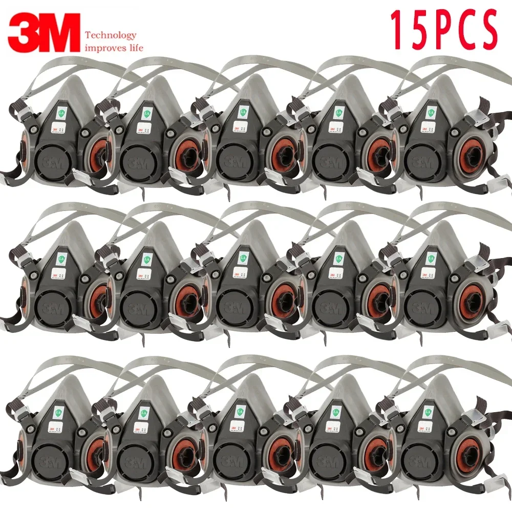 15p 3M 6200 Gas Mask for Spray – Dust Mask Construction recenzja i cena