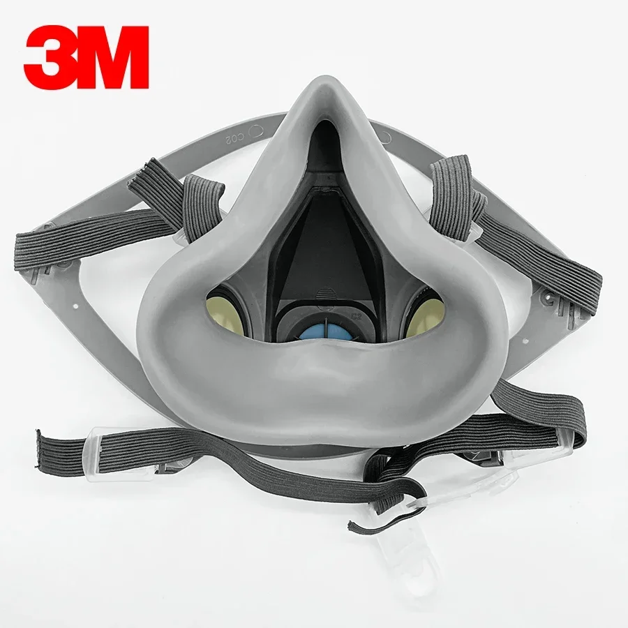 15p 3M 6200 Gas Mask for Spray – Dust Mask Construction recenzja i cena