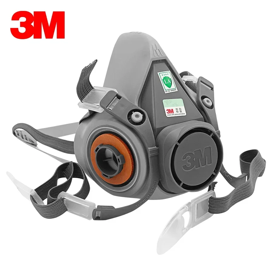 15p 3M 6200 Gas Mask for Spray – Dust Mask Construction recenzja i cena