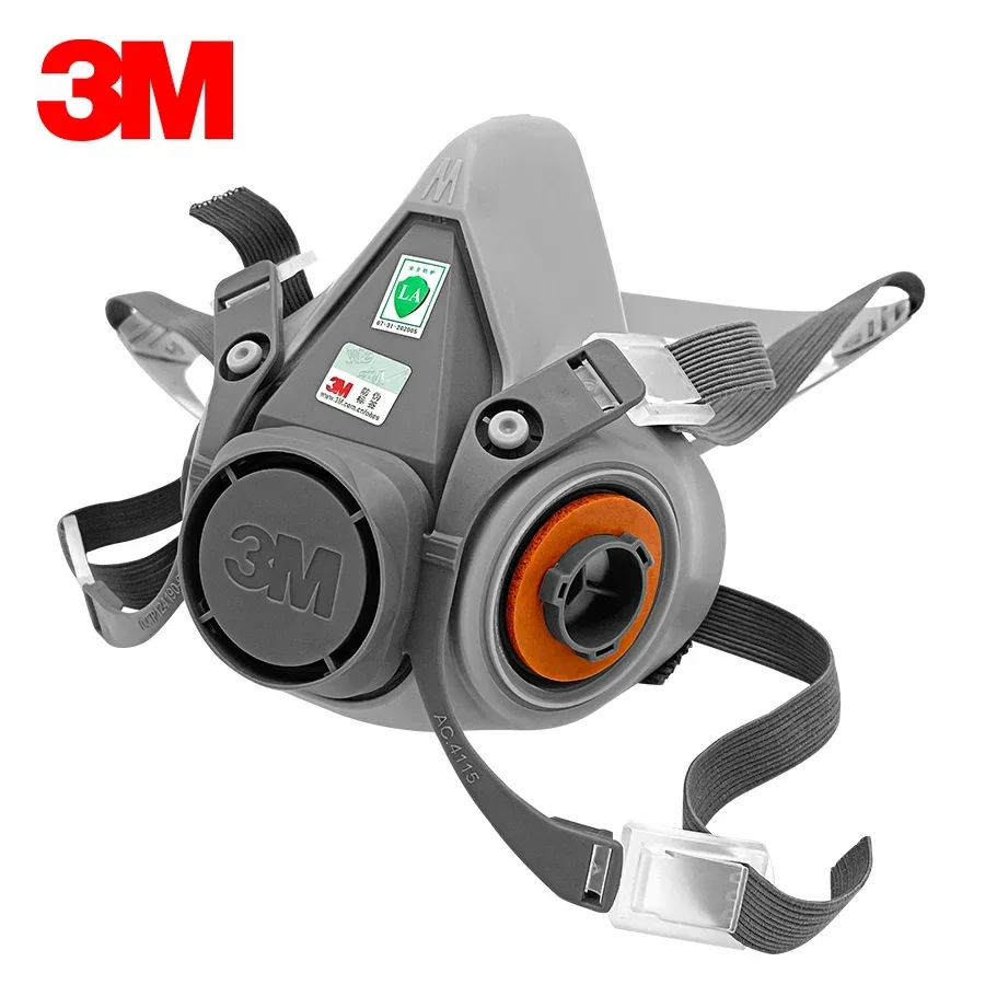 15p 3M 6200 Gas Mask for Spray – Dust Mask Construction recenzja i cena