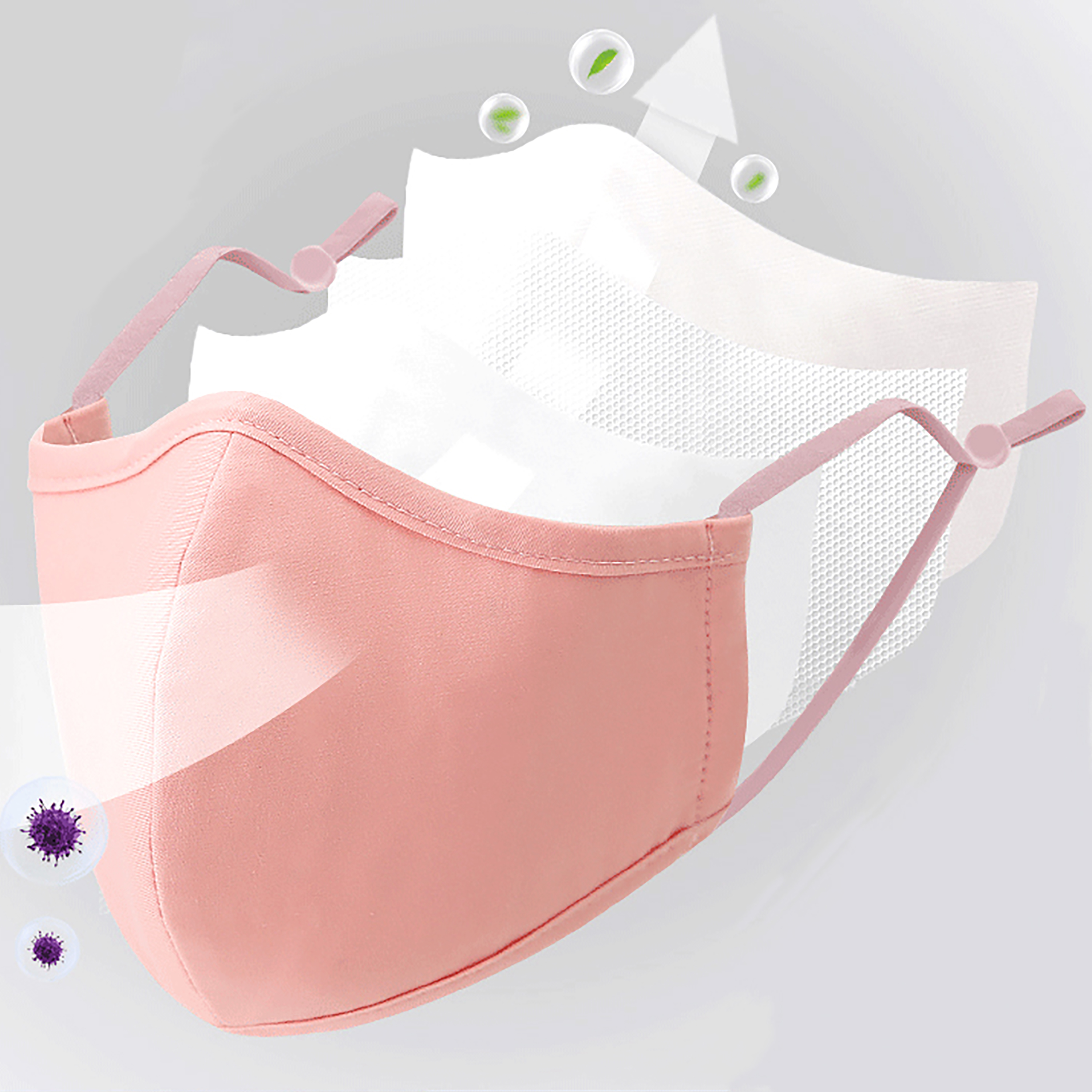 4 Styles New Upgrade Cotton Fa – Cloth Face Mask Washable recenzja i cena