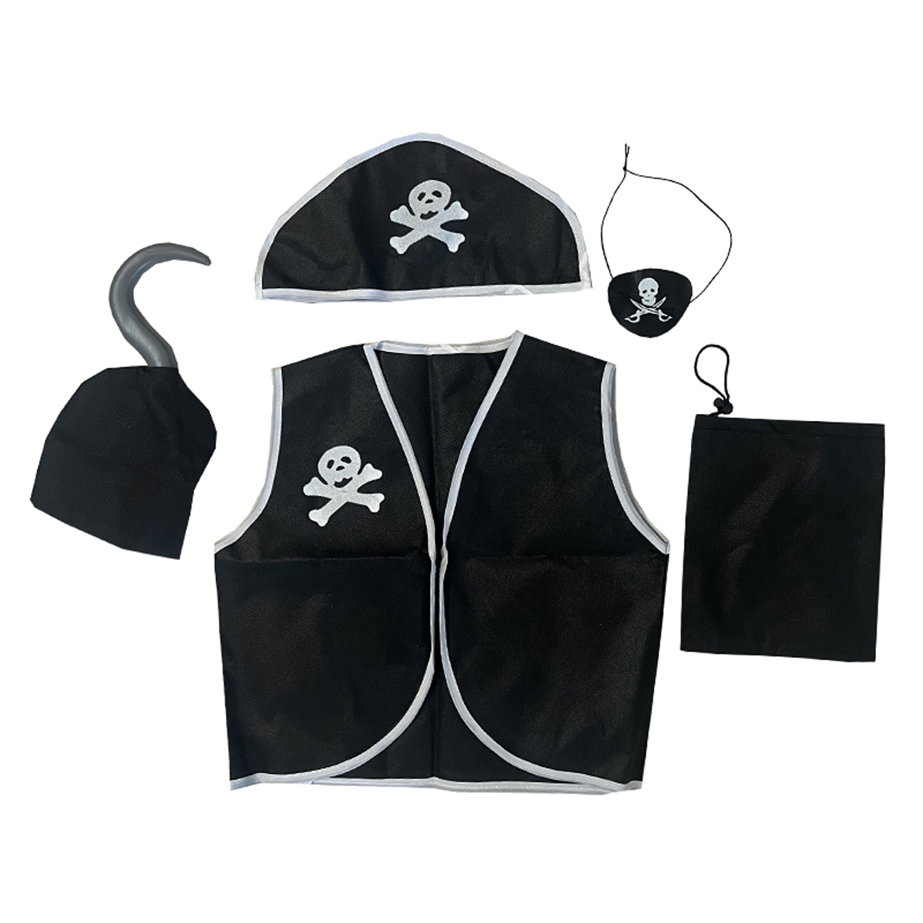 Carnival Boys Pirate Costume C – Black Face Mask Pack recenzja i cena
