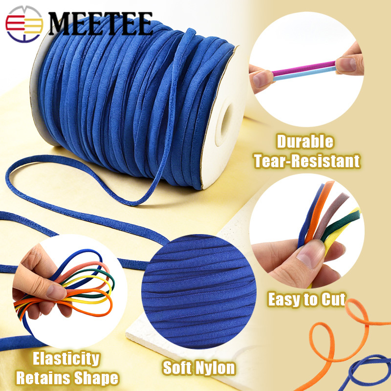 20/30M 3mm 5mm Elastic Cord Ro – Mask Lanyard Adjustable recenzja i cena