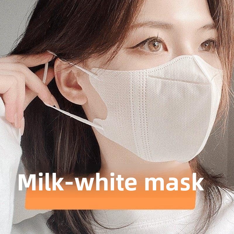 Milk White Breathable Thin Ste – Disposable Surgical Mask recenzja i cena