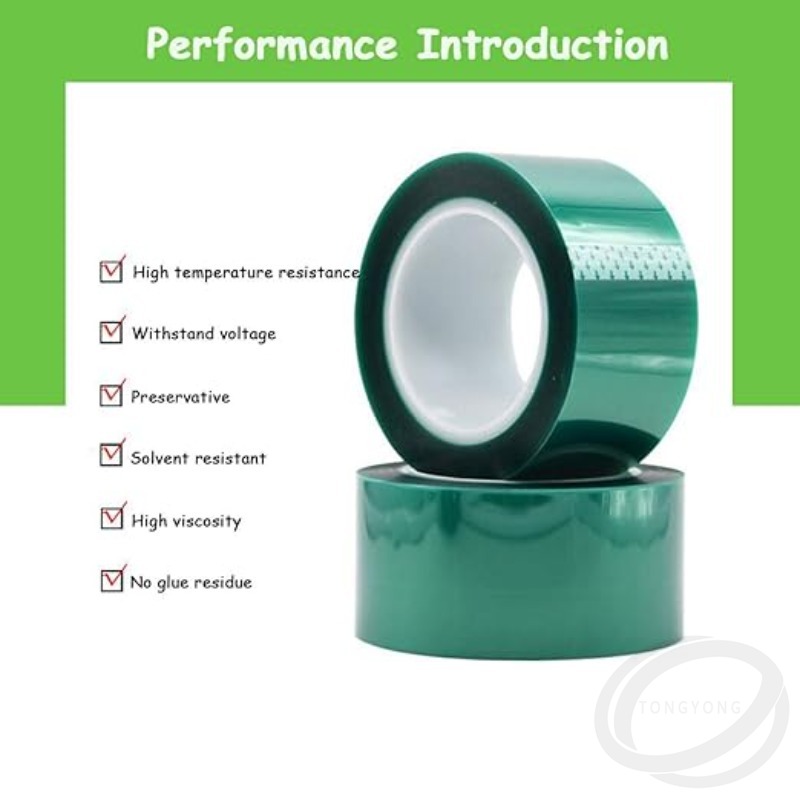 Green Polyester Resin Tape for – Silicone Mask Bracket recenzja i cena