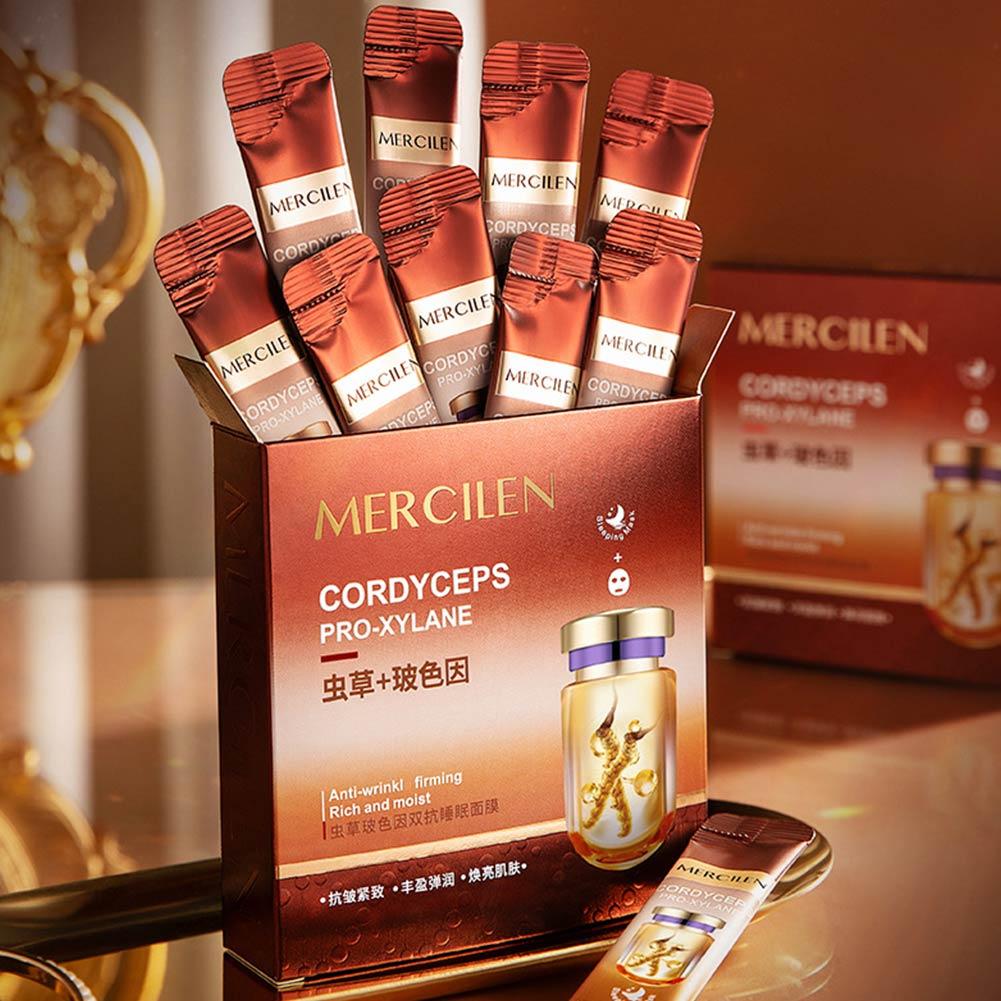 20PCS/box Mercilen Cordyceps P – Face Mask Storage Box recenzja i cena