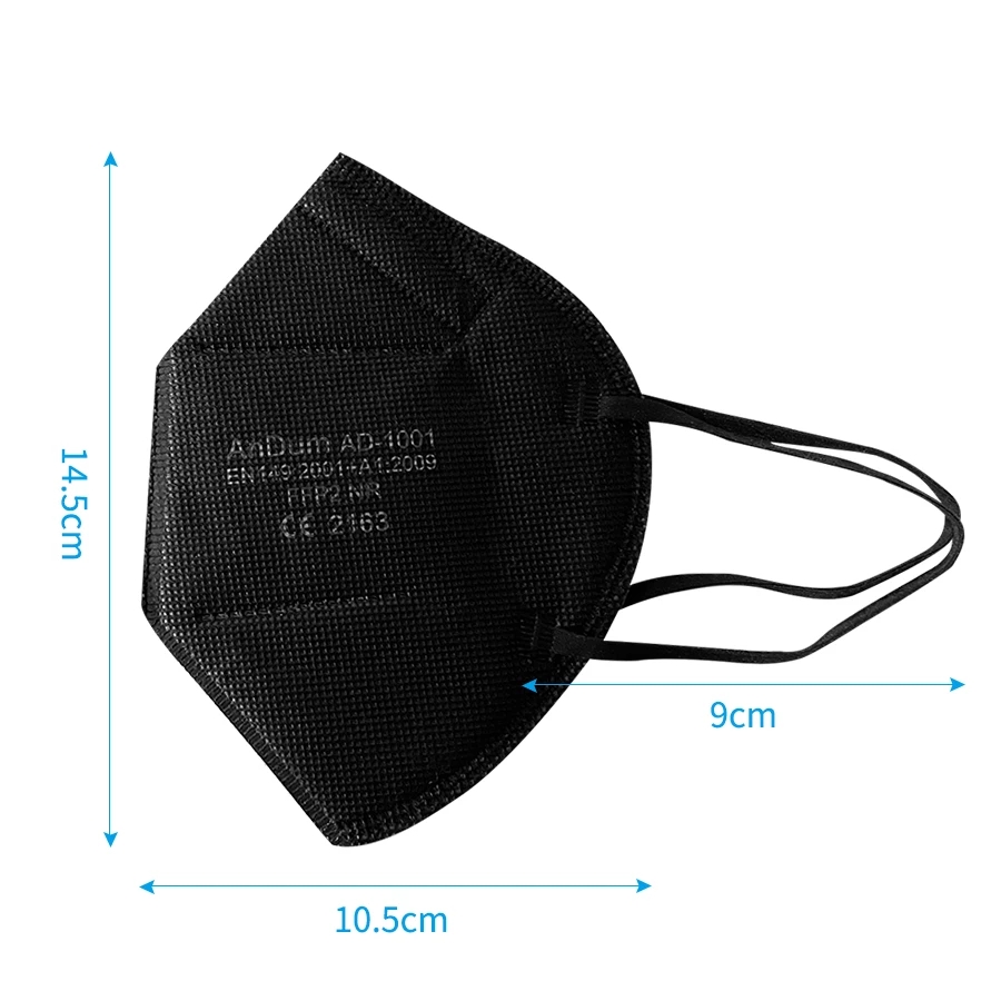 10PCS FFP2 Mask CE Approved Fi – Respirator Half Face recenzja i cena