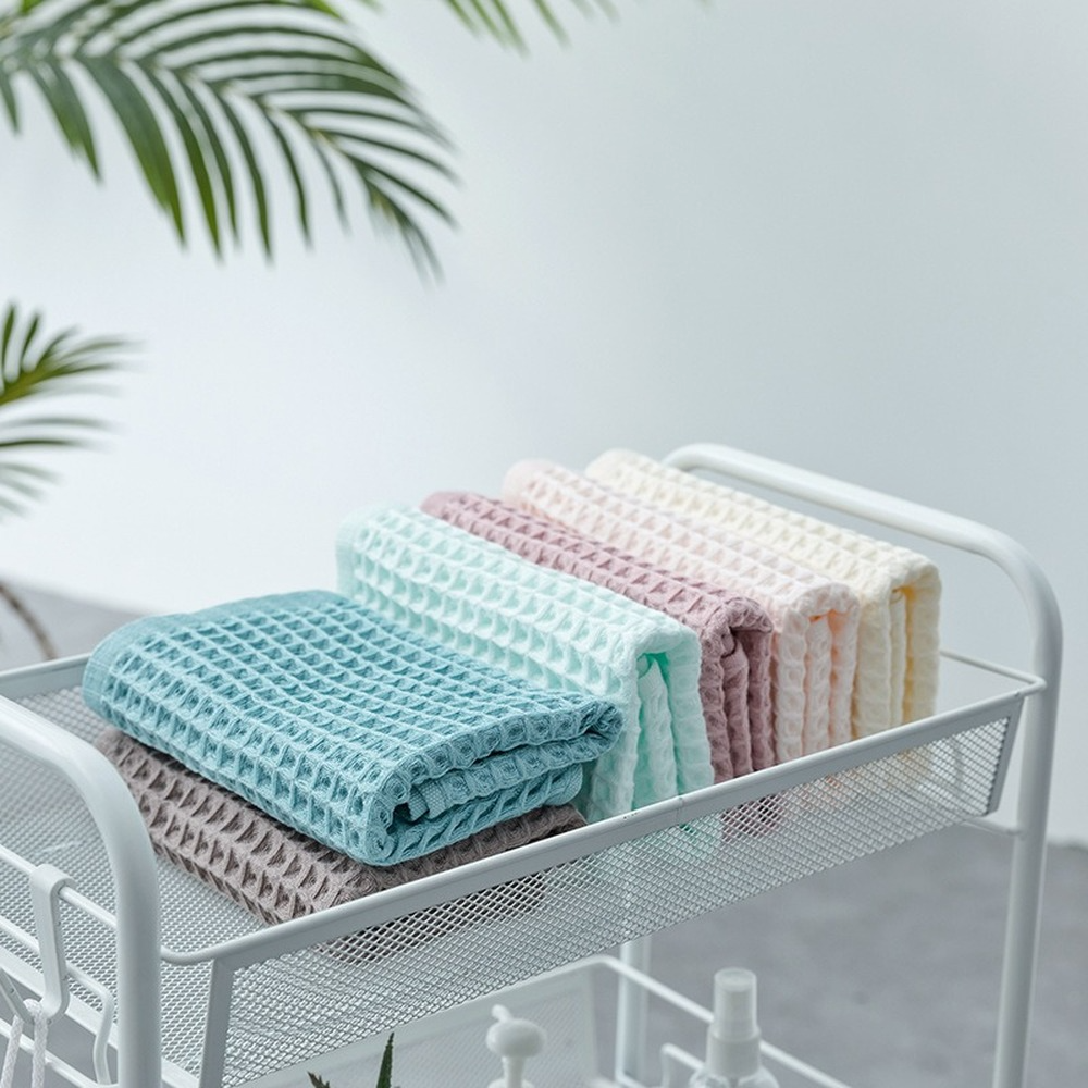 1Pcs Waffle Soft Face Towels f – Cloth Face Mask Washable recenzja i cena