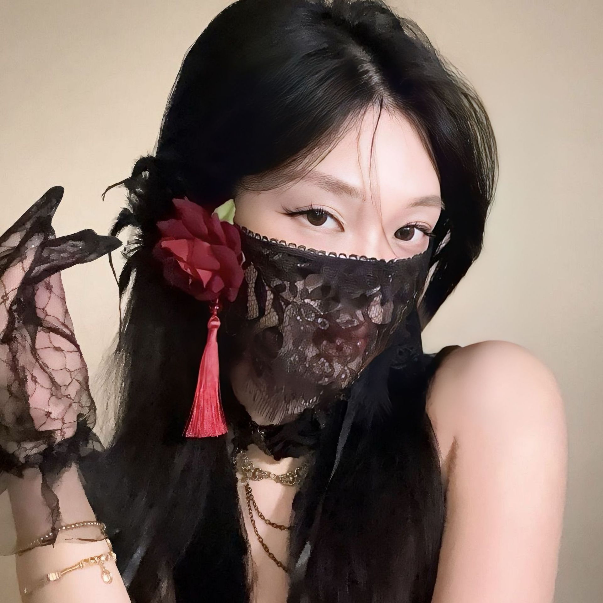 2026 New Black Flower Half Fac – Respirator Half Face recenzja i cena
