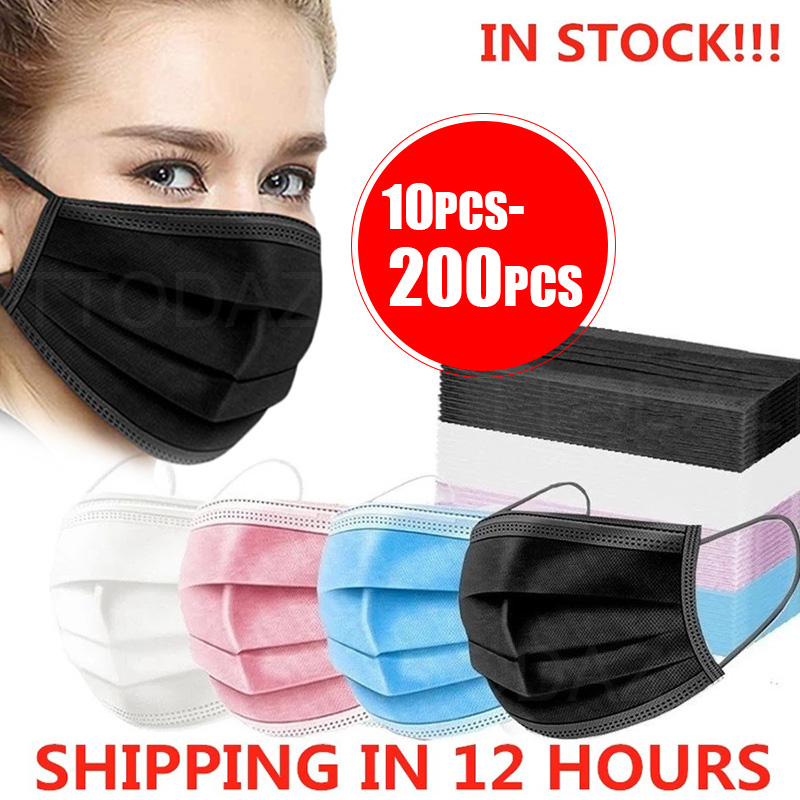 10/50/100/200PCS Disposable Ma – Disposable Mask Blue recenzja i cena