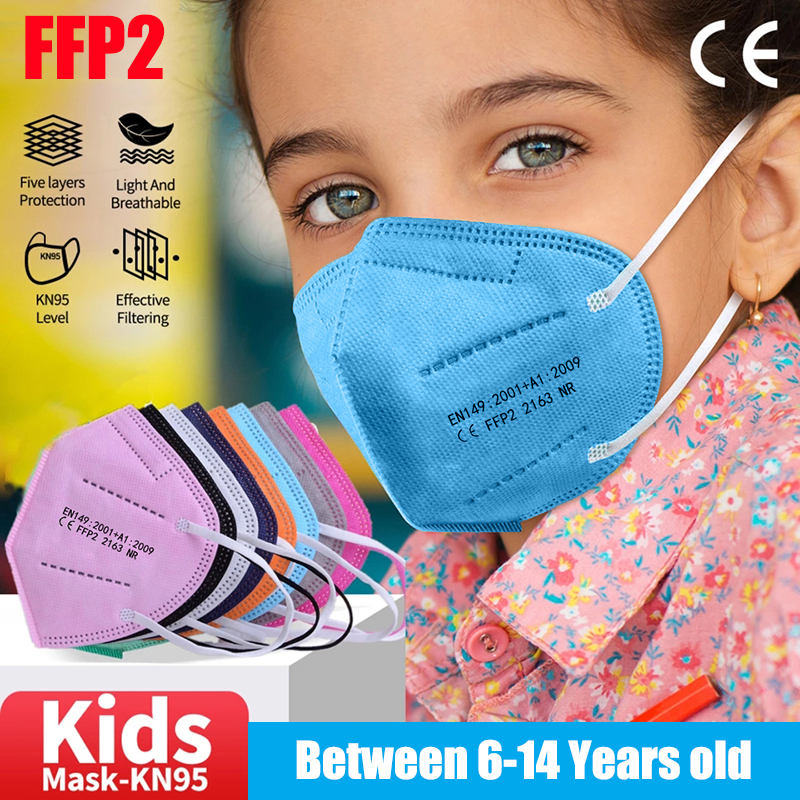 10-100pcs Kids KN95 Mask Child – Disposable Surgical Mask recenzja i cena