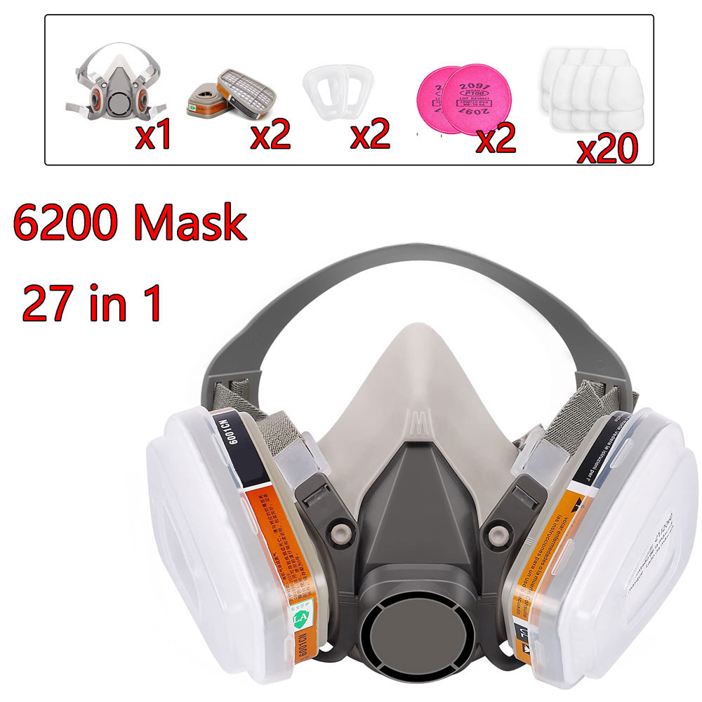 Gas Mask 6200 Set Vehicle Pain – Face Mask Storage Box recenzja i cena
