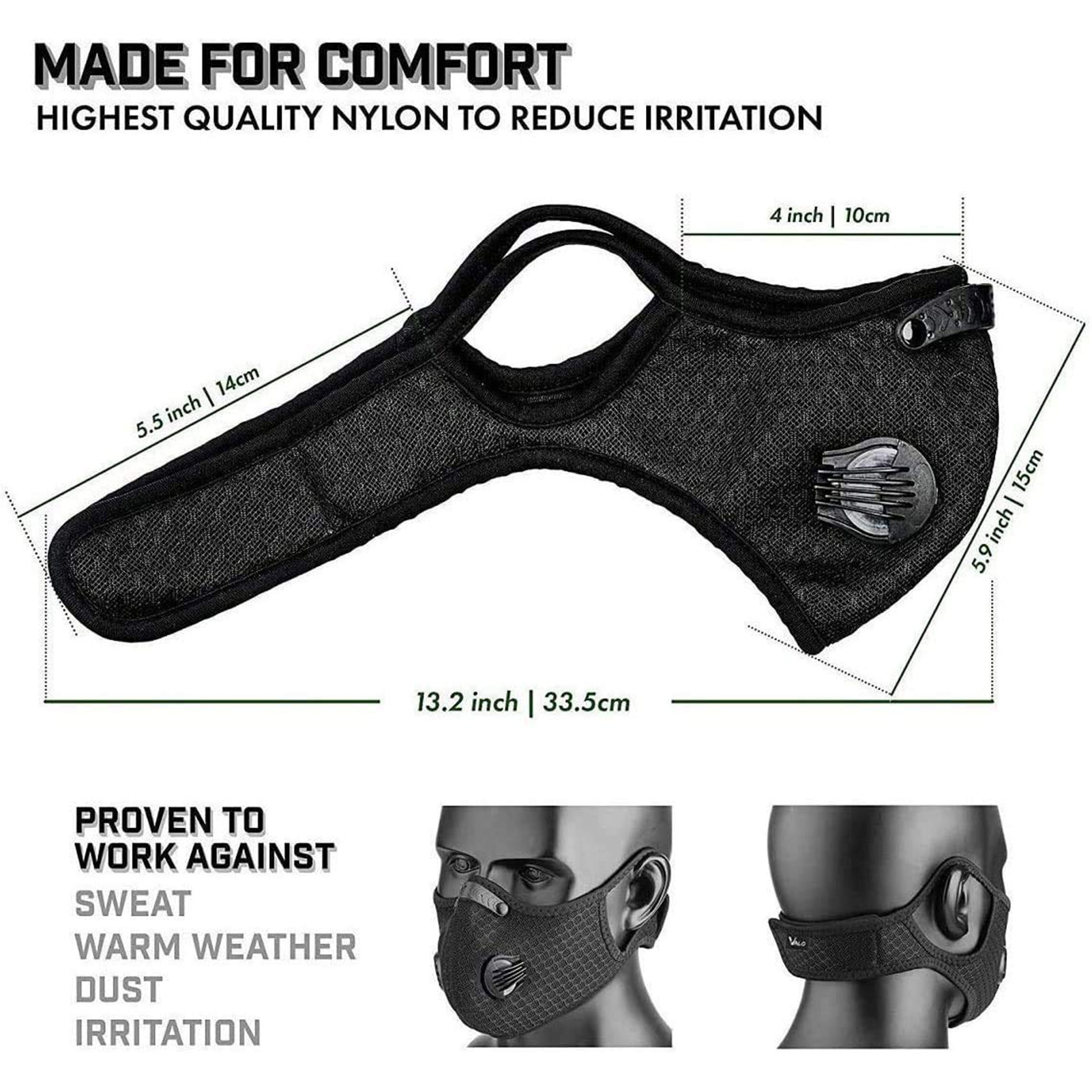 Unisex Windproof Riding Mask A – Anti Pollution Mask recenzja i cena