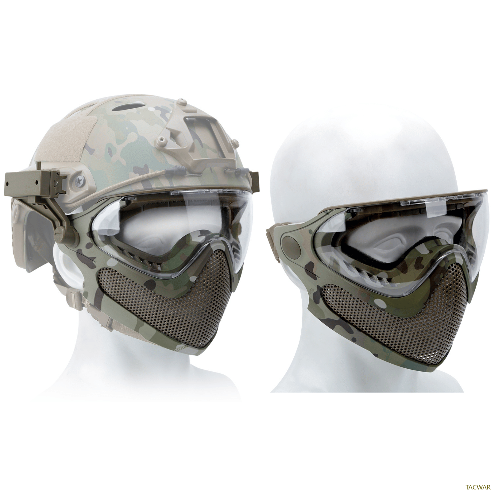 Airsoft Steel Mesh Mask Full F – Anti Pollution Mask recenzja i cena
