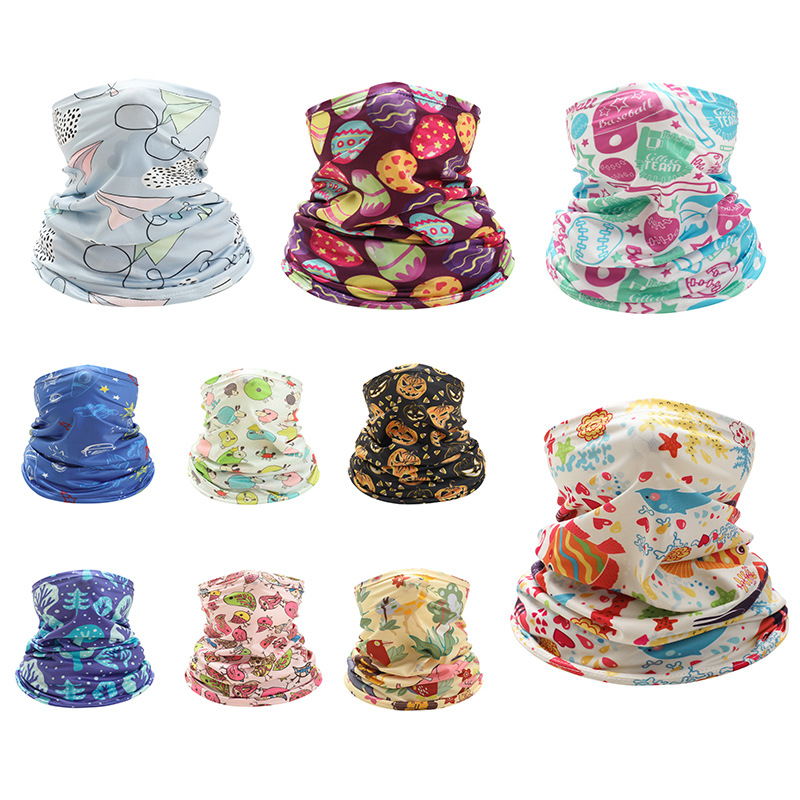 Kids Neck Cover Cute Ice Silk  – Kids Face Mask recenzja i cena
