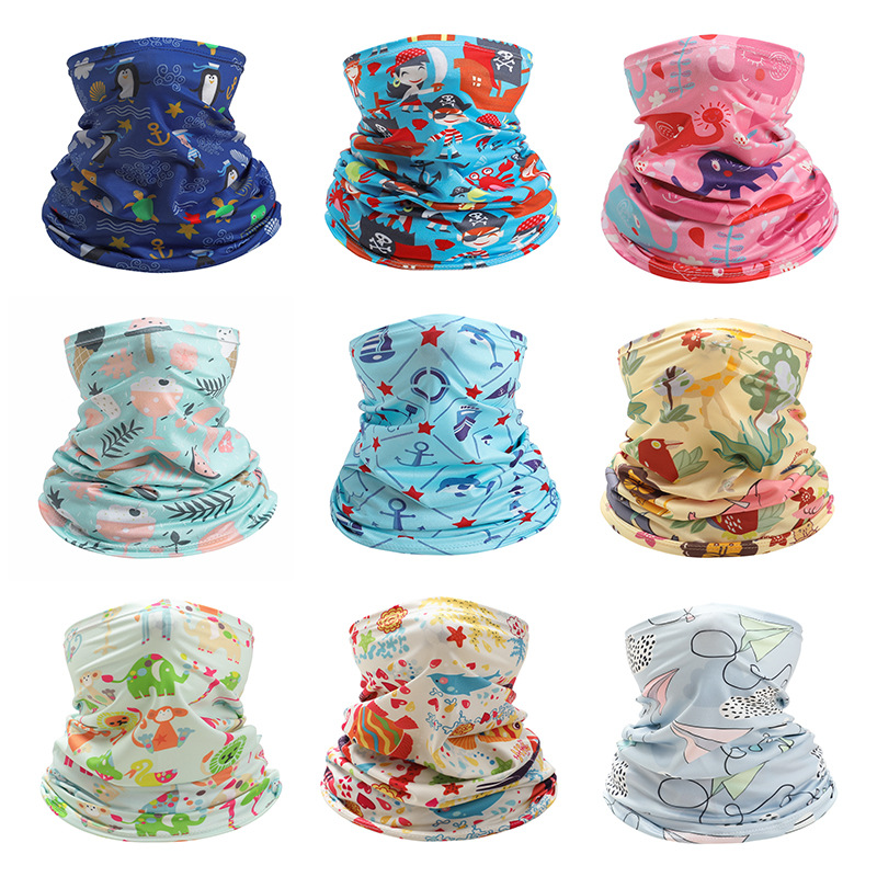 Kids Neck Cover Cute Ice Silk  – Kids Face Mask recenzja i cena