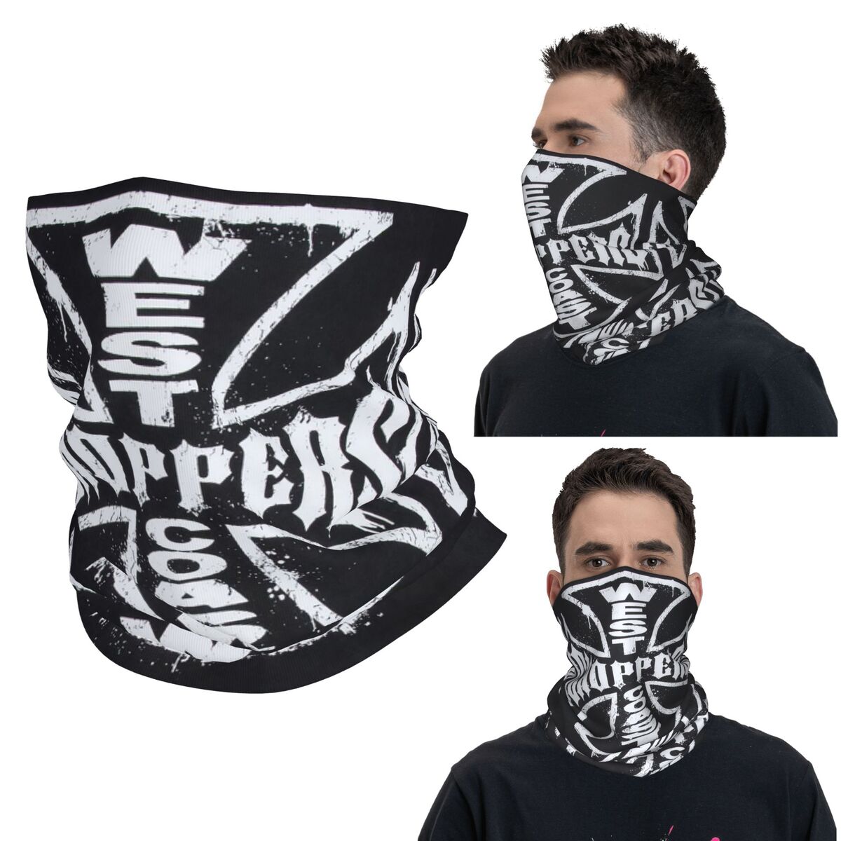 West Coast Iron Cross Choppers – Neck Gaiter Face Cover recenzja i cena